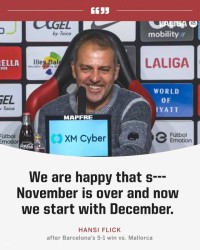 开云移动端-弗利克：今天不需要莱万上场 亚马尔复出非常重要